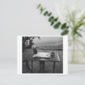 Vintages Foto Postkarte (Stehend Vorderseite)