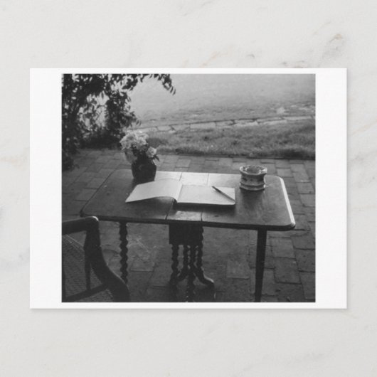 Vintages Foto Postkarte (Vorderseite)