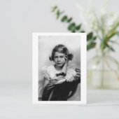Vintages Foto Princess Elizabeth Postkarte (Stehend Vorderseite)