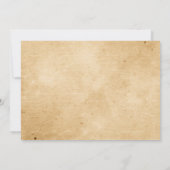 Vintages Foto Rot, Weiß und Blau Danke Karte (Rückseite)