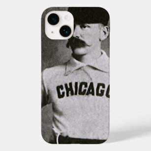 Vintages Foto, Sports Chicago Baseball Player Case-Mate iPhone 14 Hülle