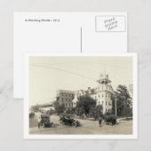 Vintages Foto St. Petersburg Florida Postkarte (Vorne/Hinten)