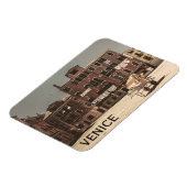Vintages Foto von Venedig Magnet (Linke Seite)