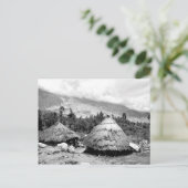 Vintages Foto von Wohnungen in Peru Postkarte (Stehend Vorderseite)