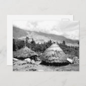 Vintages Foto von Wohnungen in Peru Postkarte (Vorne/Hinten)