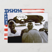 Vintages Fotografieren Negative Frauen anpassen Te Postkarte (Vorne/Hinten)