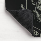 Vintages Frankenstein Monster nur versuchen, I Beh Mousepad (Ecke)