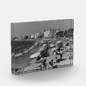 Vintages Frankreich Cannes Strand Fotoblock (Links)