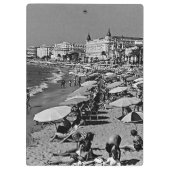 Vintages Frankreich Cannes Strand Klemmbrett (Rückseite)