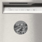 Vintages Frankreich Cannes Strand Magnet (In Situ (Geschirrspüler))