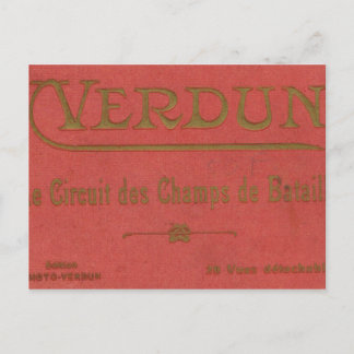 Vintages Frankreich, Erster Weltkrieg, Verdun Postkarte