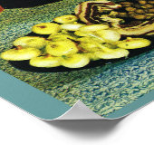 Vintages Frankreich, Küche, Le Coq au Vin Poster (Ecke)