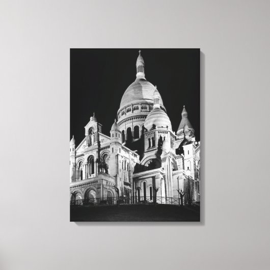 Vintages Frankreich Leinwanddruck (Vorderseite)