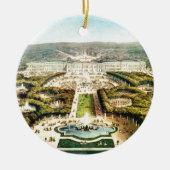 Vintages Frankreich, Palais De Versailles Keramik Ornament (Vorne)