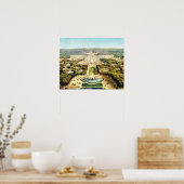 Vintages Frankreich, Palais de Versailles Poster (Küche)