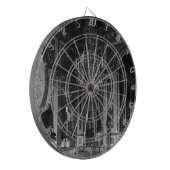 Vintages Frankreich Palast Versailles Krieg Dartscheibe (Vorderseite Links)