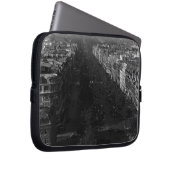 Vintages Frankreich Paris champs elysees avenue Mo Laptopschutzhülle (Vorne Rechts)