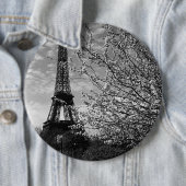 Vintages Frankreich Paris Eiffelturm 1970 Button (Beispiel)