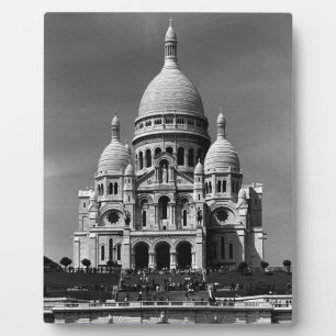 Vintages Frankreich Paris Sacre Coeur Basilica 197 Fotoplatte