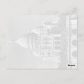 Vintages Frankreich Postkarte (Rückseite)