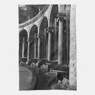 Vintages Frankreich Versailles Palast Colonnade Gr Geschirrtuch