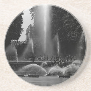 Vintages Frankreich Versailles Palast Neptune Brun Sandstein Untersetzer
