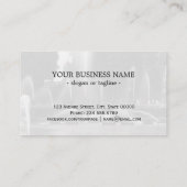 Vintages Frankreich Versailles Palast Neptune Brun Visitenkarte (Rückseite)