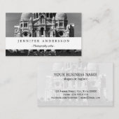 Vintages Frankreich Visitenkarte (Vorne/Hinten)