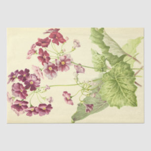 Vintages Französisch-Floral Ephemere Decoupage Pin Seidenpapier
