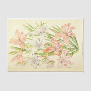 Vintages Französisch-Floral Ephemere Decoupage Pin Seidenpapier