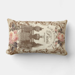 Vintages Französisch Lendenkissen