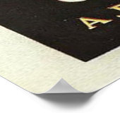 Vintages Französisch Poster (Ecke)