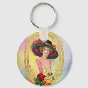 Vintages Französisch Schlüsselanhänger