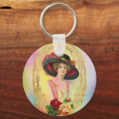 Vintages Französisch Schlüsselanhänger (Vorderseite)