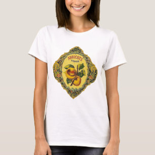 Vintages französisches Apricot-Label - Shirt