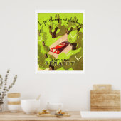 Vintages französisches Auto Poster (Küche)