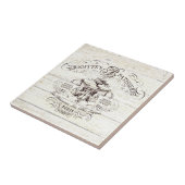 Vintages französisches Bäckereizeichen Fliese (Seite)