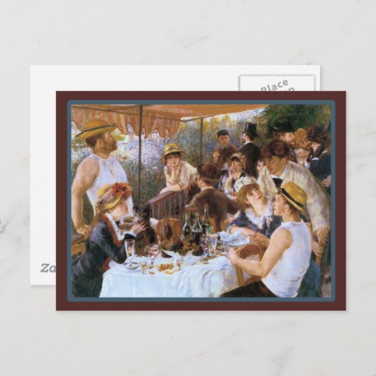 Vintages französisches Bar Café Postkarte (Vorne/Hinten)