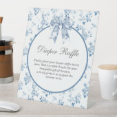 Vintages französisches Chinoiserie Diaper Raffelze Sockelschild (In Situ)