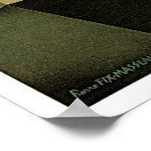 Vintages französisches Eisenbahnplakat Poster (Ecke)