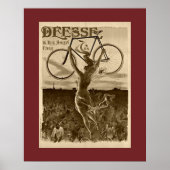 Vintages französisches Fahrrad Poster (Vorne)