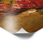 Vintages Französisches Georges Jeannin Rose III Fotodruck (Ecke)