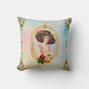 Vintages französisches Kissen