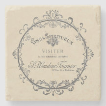 Vintages französisches Label