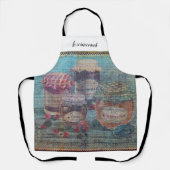 Vintages französisches Land behält sich Marinebuss Schürze (Vorderseite)