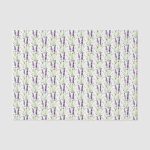 Vintages französisches Lavendel-Papiertücher Seidenpapier
