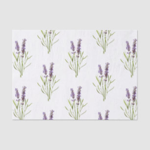 Vintages französisches Lavendel-Tissue Paper Seidenpapier
