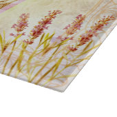 Vintages Französisches Lavender Parfüm Collage Schneidebrett (Ecke)