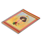 Vintages französisches Notebook Notizblock (Linke Seite)