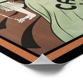 Vintages französisches Nouveau Soap Poster (Ecke)